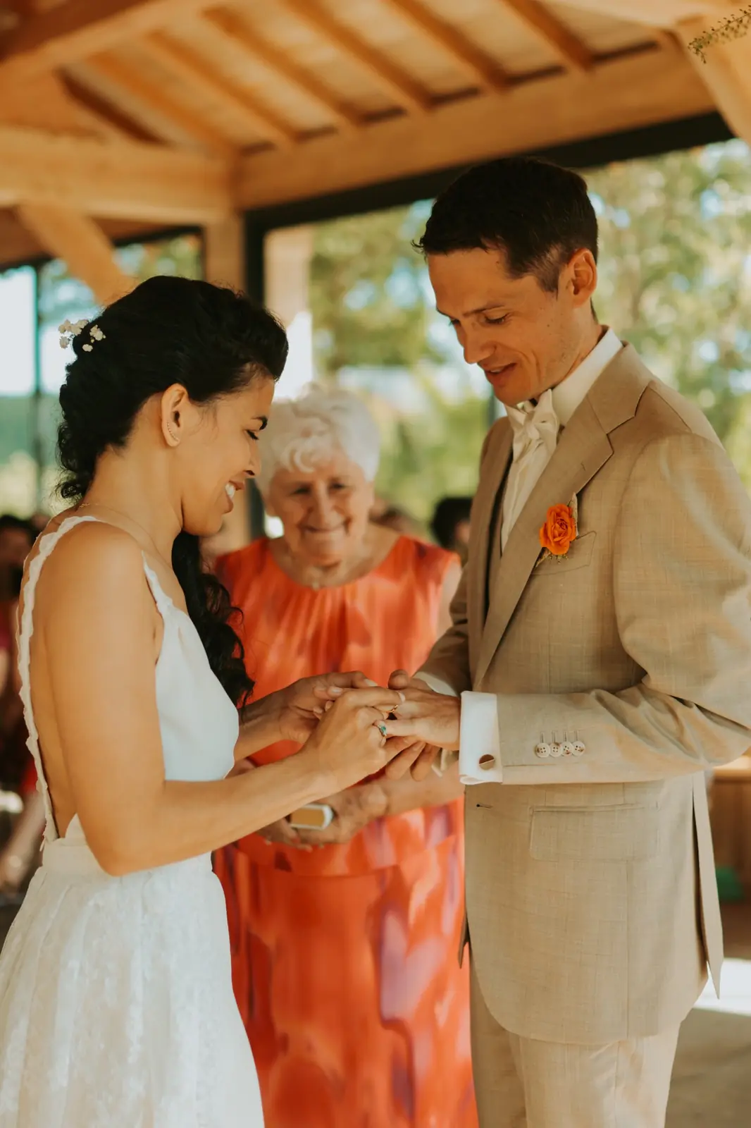 Photographie de mariage par Mélanie Doce