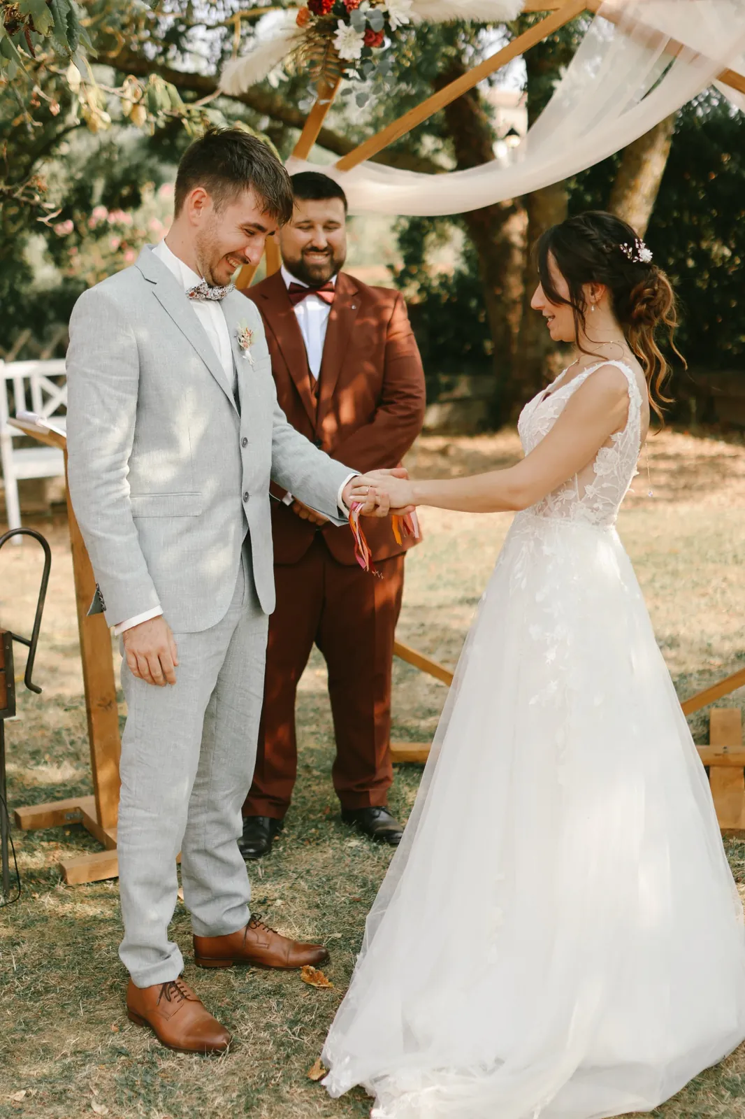 Photographie de mariage par Mélanie Doce